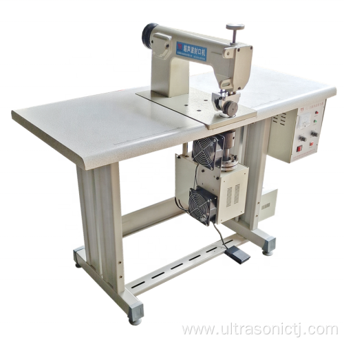 Foot-operated manual tea bag making bag sewing edge machine ultrasonic sealing machine